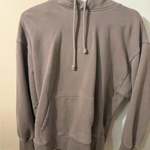 Aritzia Women's Hoodie - Taupe